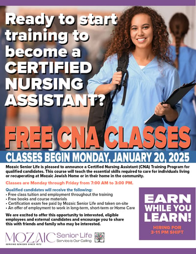 CNA Program- Jan 25